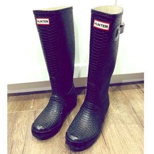 Rare Hunter Rain Boots
